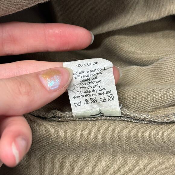 J Crew The Sutton Earth Tone Tan Mens 32x32 Straight Mid Rise Denim Jeans EUC - Picture 9 of 12